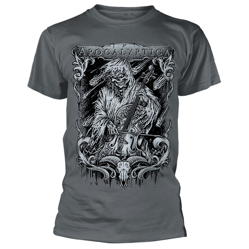 Apocalyptica Stringsreaper Gray Shirt [Size: S]