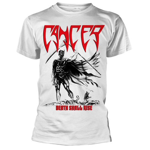 Cancer Death Shall Rise White Shirt [Size: S]