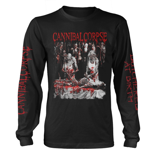 Cannibal Corpse Butchered At Birth Long Sleeve Shirt [Size: M]