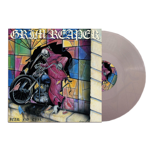 Grim Reaper Fear No Evil Clear Vinyl LP Record