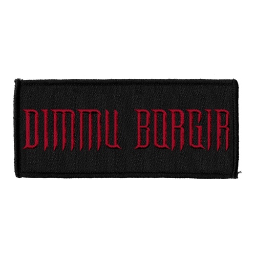 Dimmu Borgir Red Logo Patch