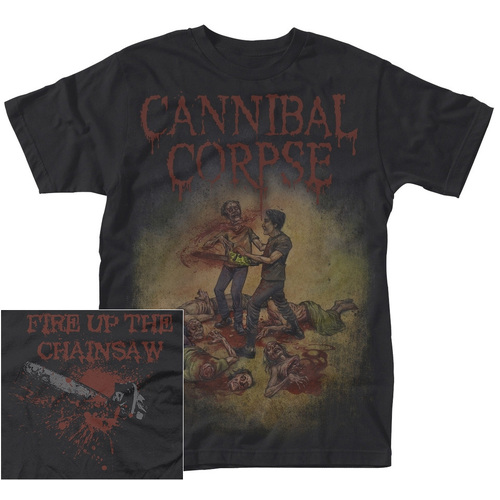 Cannibal Corpse Chainsaw Shirt [Size: S]