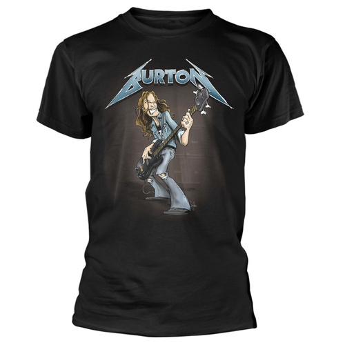 Metallica Cliff Burton Squindo Stack Shirt [Size: S]