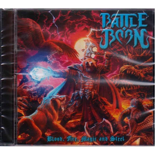 Battle Born Blood Fire Magic and Steel CD