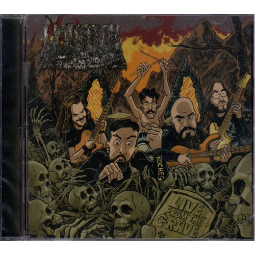 Undeath Live From The Grave CD
