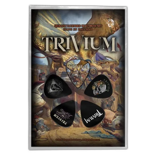 Trivium In The Court Of The Dragon Guitar Pick 5 Pack