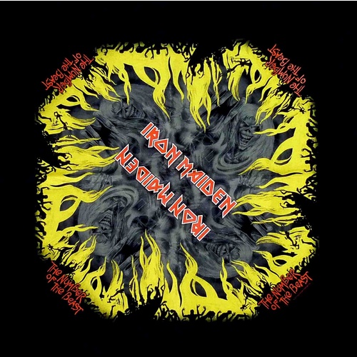 Iron Maiden The Number Of The Beast Bandana