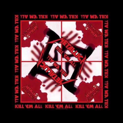 Metallica Kill Em All Bandana