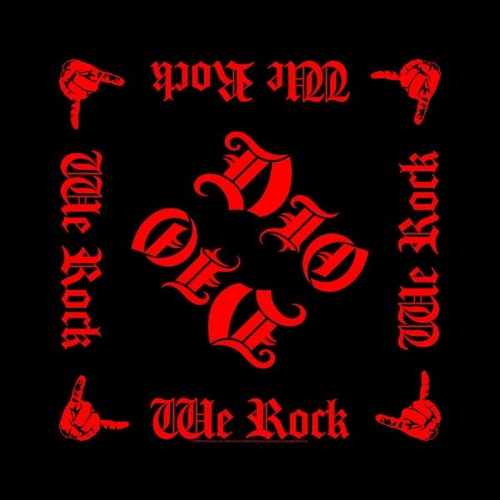 Dio We Rock Bandana