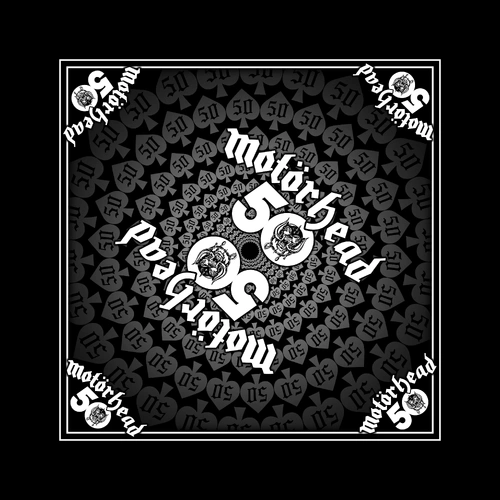 Motorhead 50 Ace Of Spades Bandana