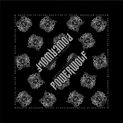 Powerwolf Metal Is Religion Bandana