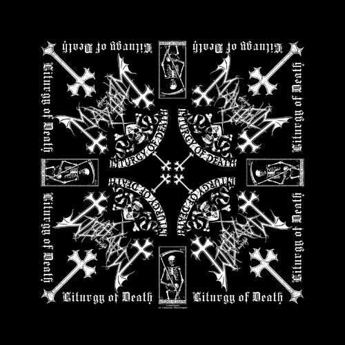Mayhem Skull Omega Logo Bandana