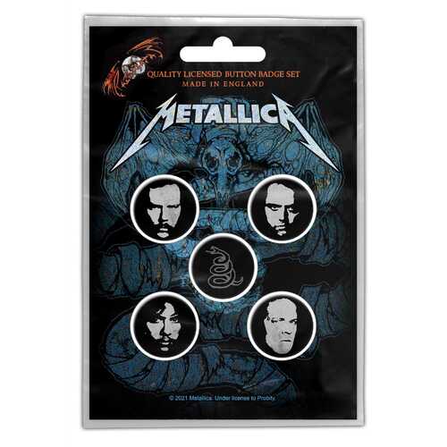 Metallica Wherever I May Roam Button Badge Set