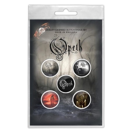 Opeth Classic Albums Button Badge Pack