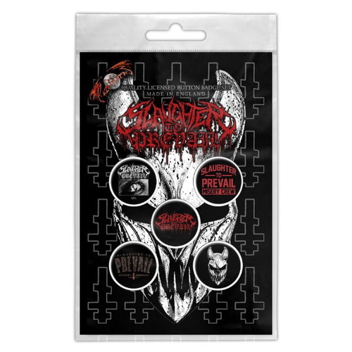 Slaughter To Prevail Button Badge Set