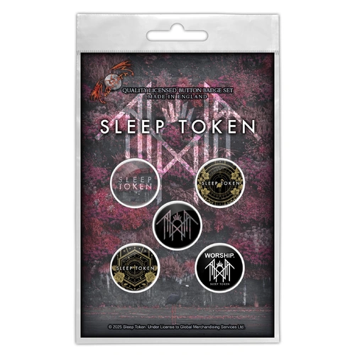 Sleep Token Even In Arcadia Button Badge Pack