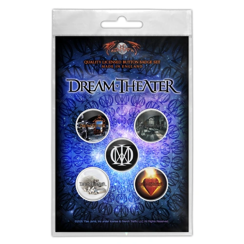Dream Theater Symbol Button Badge Set