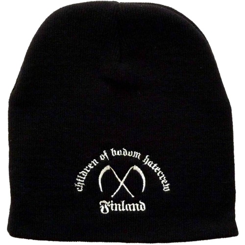 Children Of Bodom Hatecrew Finland Embroidered Beanie Hat