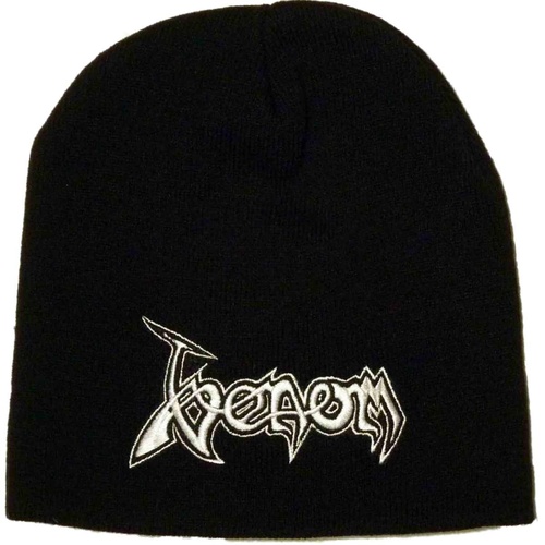 Venom Logo Embroidered Beanie Hat