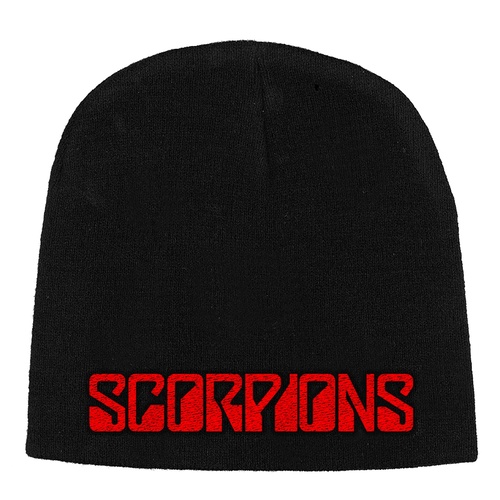 Scorpions Logo Embroidered Beanie Hat