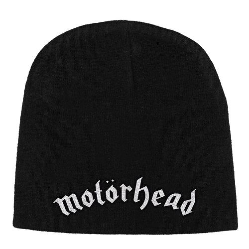 Motorhead Logo Embroidered Beanie Hat