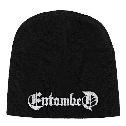 Entombed Embroidered Logo Beanie Hat
