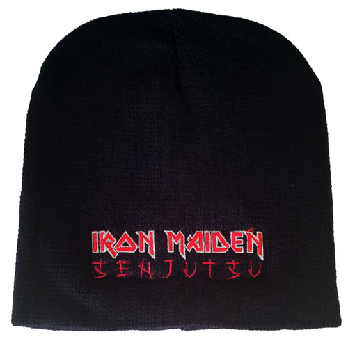 Iron Maiden Senjutsu Embroidered Beanie Hat