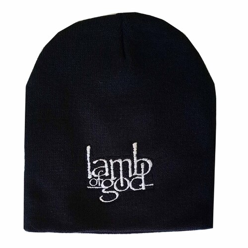Lamb Of God Embroidered Logo Beanie