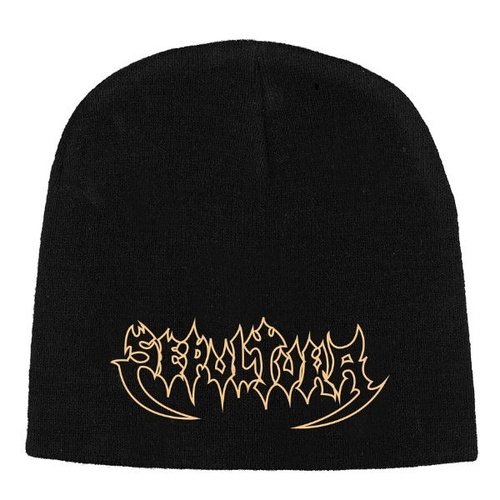 Sepultura Original Logo Embroidered Beanie