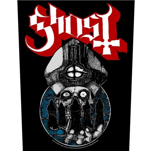 Ghost Papa Warriors Back Patch