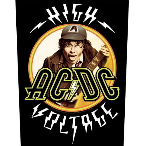 AC/DC High Voltage Angus Back Patch