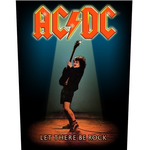 AC/DC Let There Be Rock Back Patch