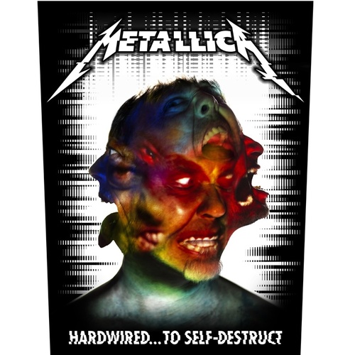 Metallica Hardwired To Self Destruct Back Patch