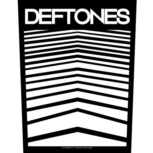 Deftones Abstract Lines Back Patch