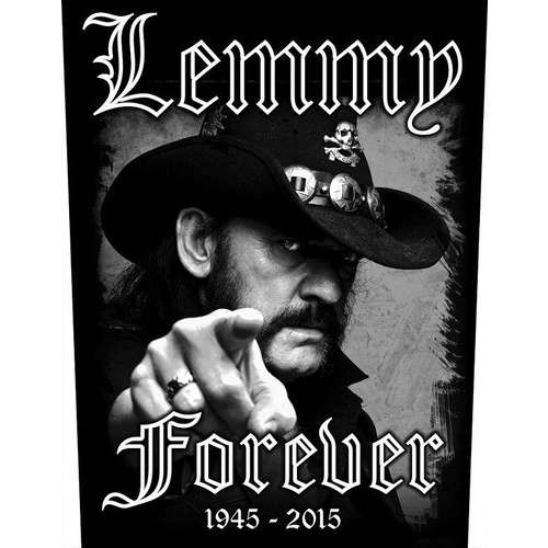 Lemmy Forever Back Patch