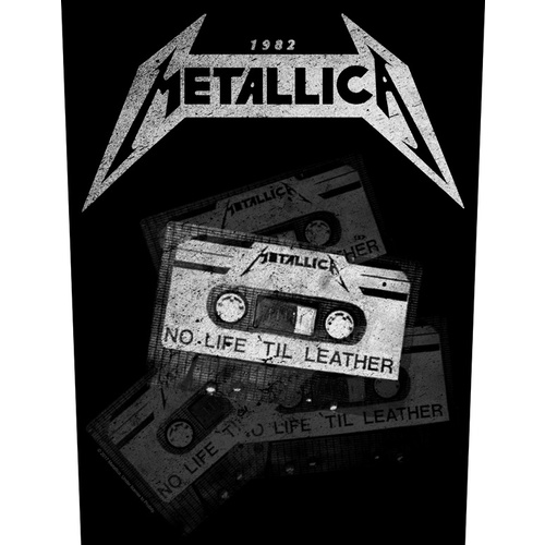 Metallica No Life Till Leather Back Patch