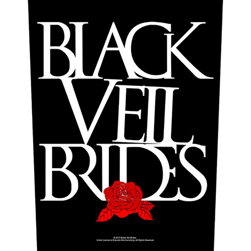 Black Veil Brides Rose Back Patch