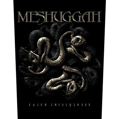 Meshuggah Catch 33 Back Patch