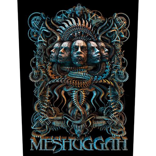 Meshuggah 5 Faces Back Patch