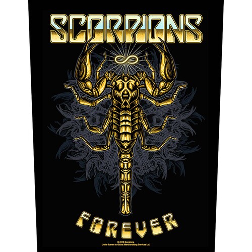 Scorpions Forever Back Patch