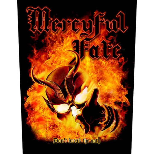 Mercyful Fate Don't Break The Oath Back Patch