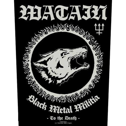 Watain Black Metal Militia Back Patch