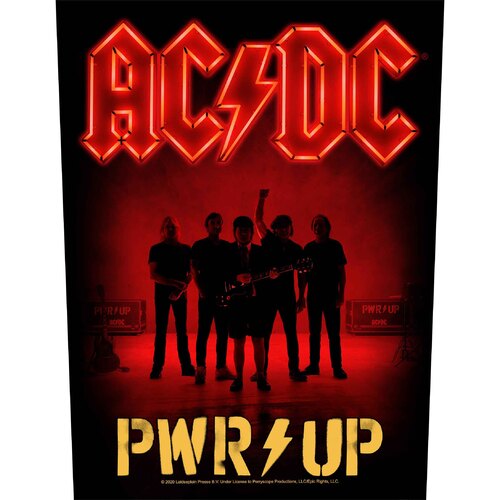 AC/DC Pwr Up Band Back Patch