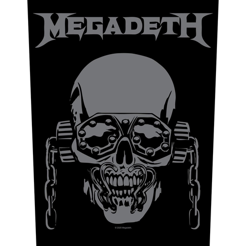 Megadeth Vic Rattlehead Back Patch