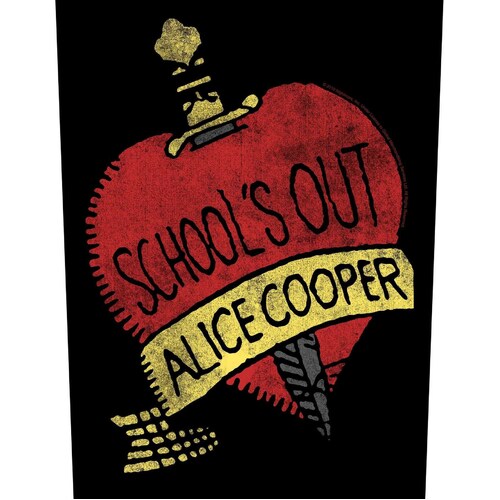 Alice Cooper Schools Out Back Patch