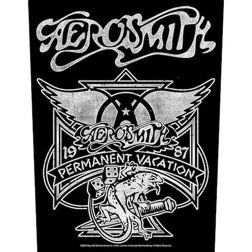 Aerosmith Permanent Vacation Back Patch