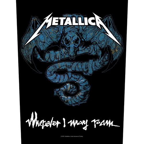 Metallica Wherever I May Roam Back Patch