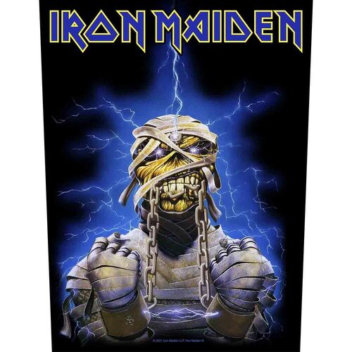 Iron Maiden Powerslave World Slavery Eddie Back Patch