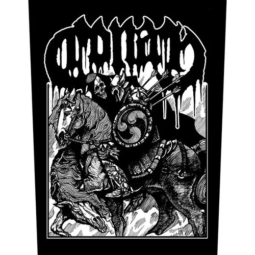 Conan Horseback Battle Hammer Back Patch
