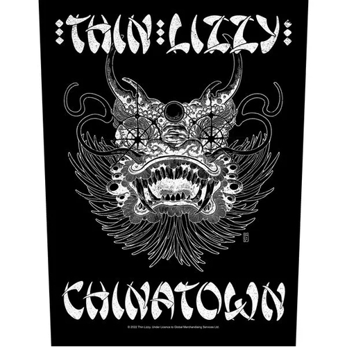 Thin Lizzy Chinatown Back Patch